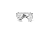 Organic Statement 14K Whitegold Ring