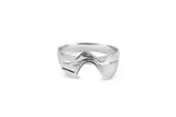 Organic Statement 14K Whitegold Ring