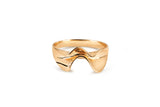 Organic Statement 14K Gold Ring