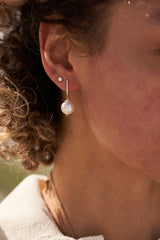 Pearl 14K Gold Stud