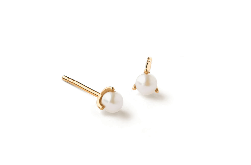 Pearl 14K Gold Stud