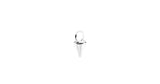 Spike 14K Whitegold Hoop Charm