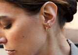 Suspender 14K Gold Earring