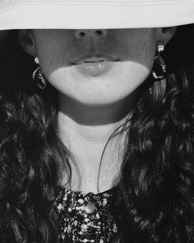 Puka Combi Sølv øreringe