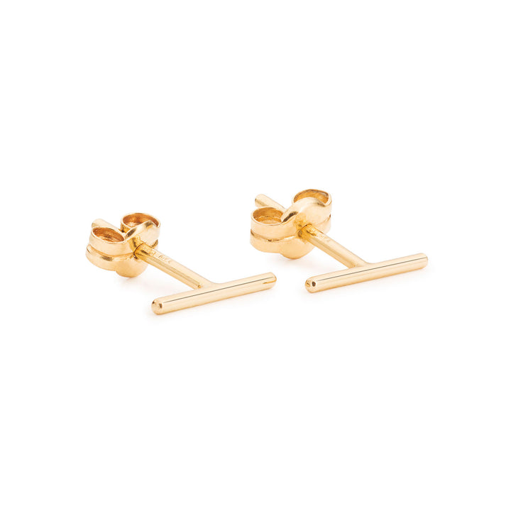 Pole 18k Goldohrringe