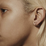 Taygeta 03 18K Gold Earring w. Diamond