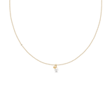 Afrodite Gold Plated Pendant w. Pearl