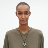 Mercy Large Silver Pendant