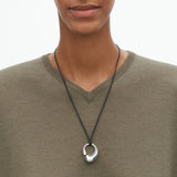 Mercy Large Silver Pendant