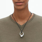 Mercy Large Silver Pendant