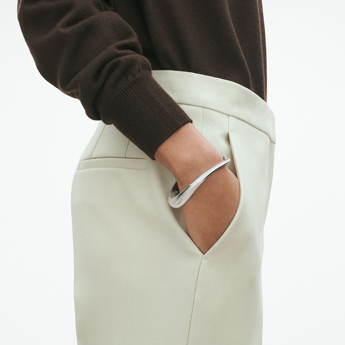 Offspring Silver Bangle