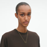 Offspring Small 18K Gold Pendant w. Diamonds