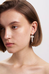 AYALLA 9k Gold Earrings w. Pearls