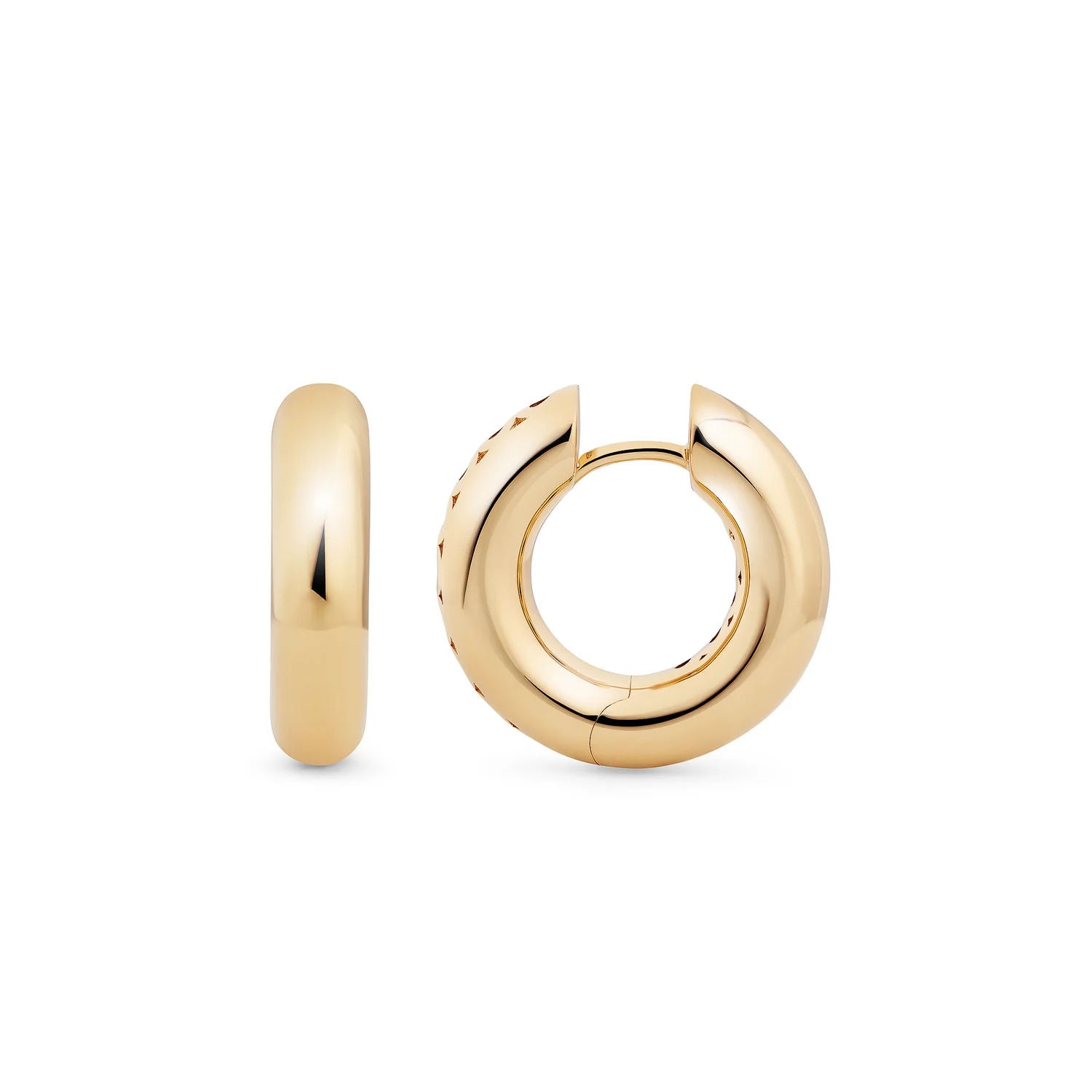 Absolute Medium 18K Gold Creoles