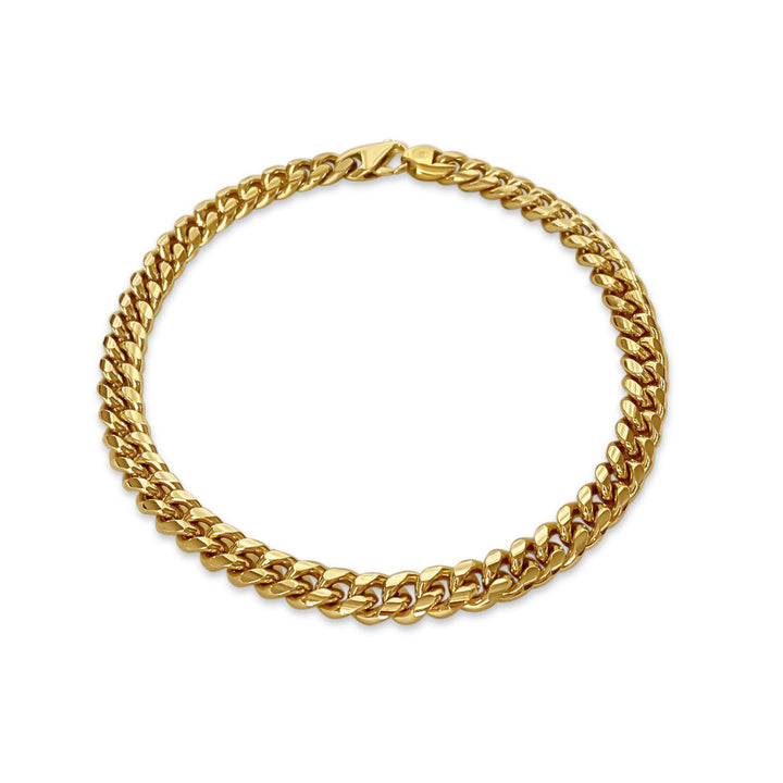 Chain Link 18K Forgyldt Halskæde