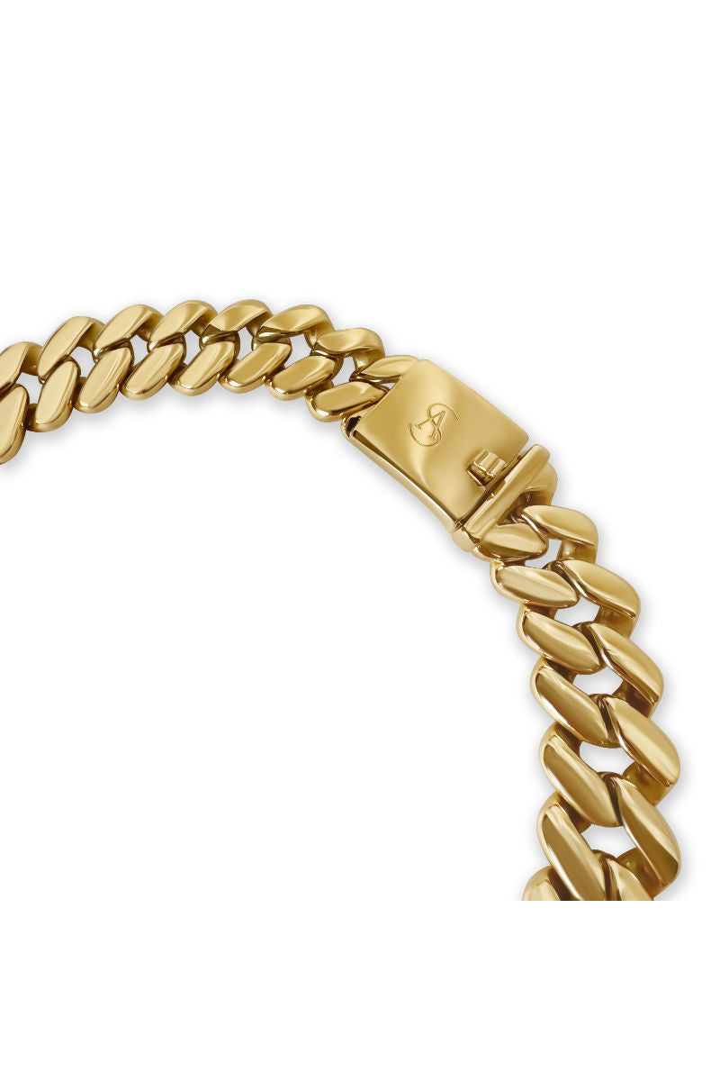 Chunky Chain Link 18K Forgyldt Halskæde