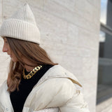 Chunky Kette 24K Halskette I Vergoldet