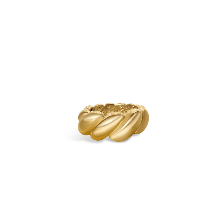 Croissant 18k Gold plattiert Ring