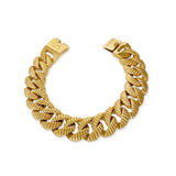 Ridge Chunky Chain 24K Forgyldt Halskæde