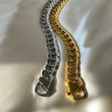 Chunky Cuban 18K Gold Plated Necklace