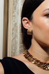 Chunky Kette 24K Halskette I Vergoldet