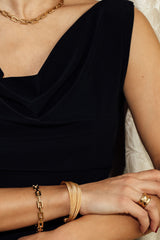 Mesh 18K Forgyldt Armring