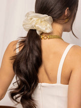 Geschichtetes Seil 18K Gold plattiert Halskette