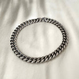 Chubby Chain Link Rustfrit stål Halskæde