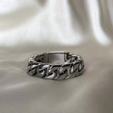 Chunky Chain Rustfrit stål Armbånd