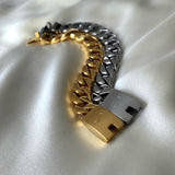 Chunky Chain Rustfrit stål Armbånd