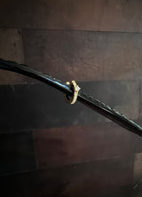 Astra 14K Gold, White Gold or Rose Gold Huggie w. Diamonds