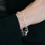 Swedish Summer Silver Bracelet
