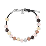 Innerer Frieden Infinite Liebe 18k Whitegold Armband w. Diamanten