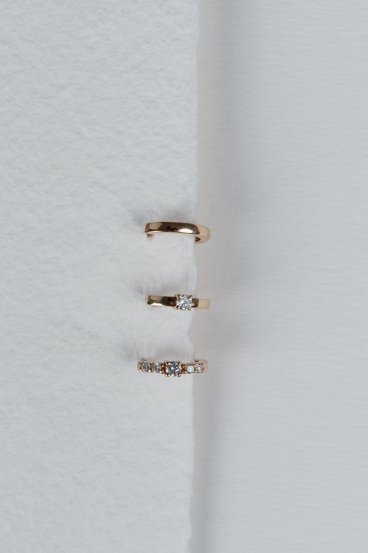 One Essential 18K Rosaguld Hoop