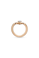 Eboris Duchess 18K Rosegold Ring w. Lab-Grown Diamond