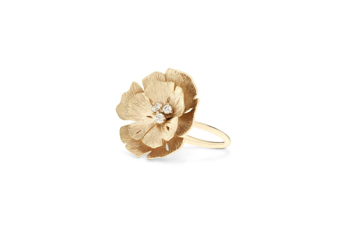 bague ginko gm 3 4 gold