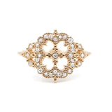 Starlite Greta 18K Gold Ring w. Diamonds
