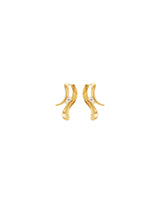 Eboris 18K Gold Hoops w. Diamond