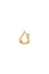 Eboris 18K Gold Ear Cuff w. Diamond