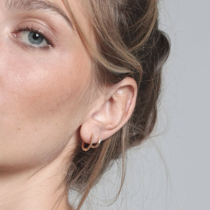 Kleiner georgter Georgia 18K Gold Reifen