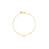 Babydoll 18K Gold Bracelet w. Diamonds