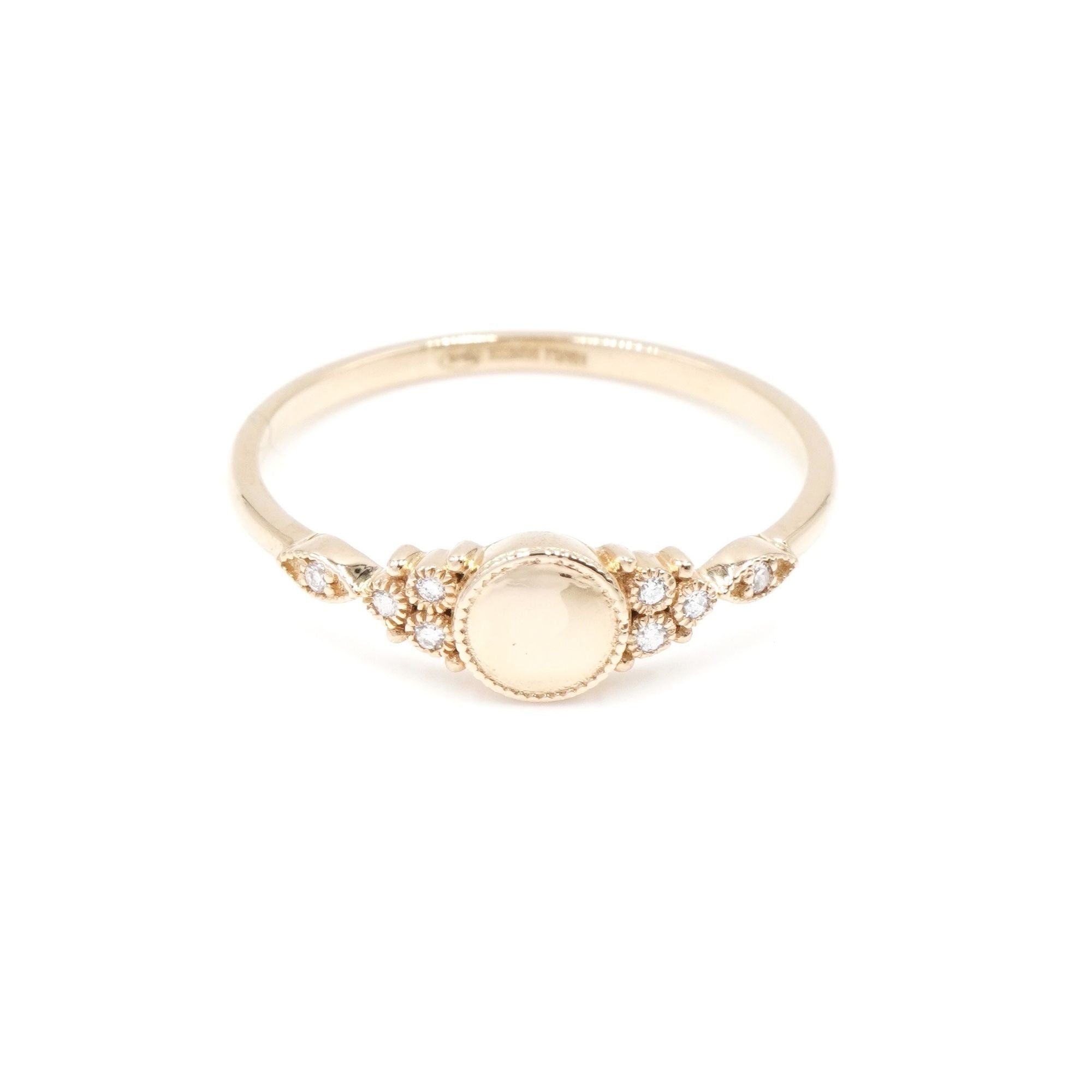 Susie 18K Goldring w. Diamanten