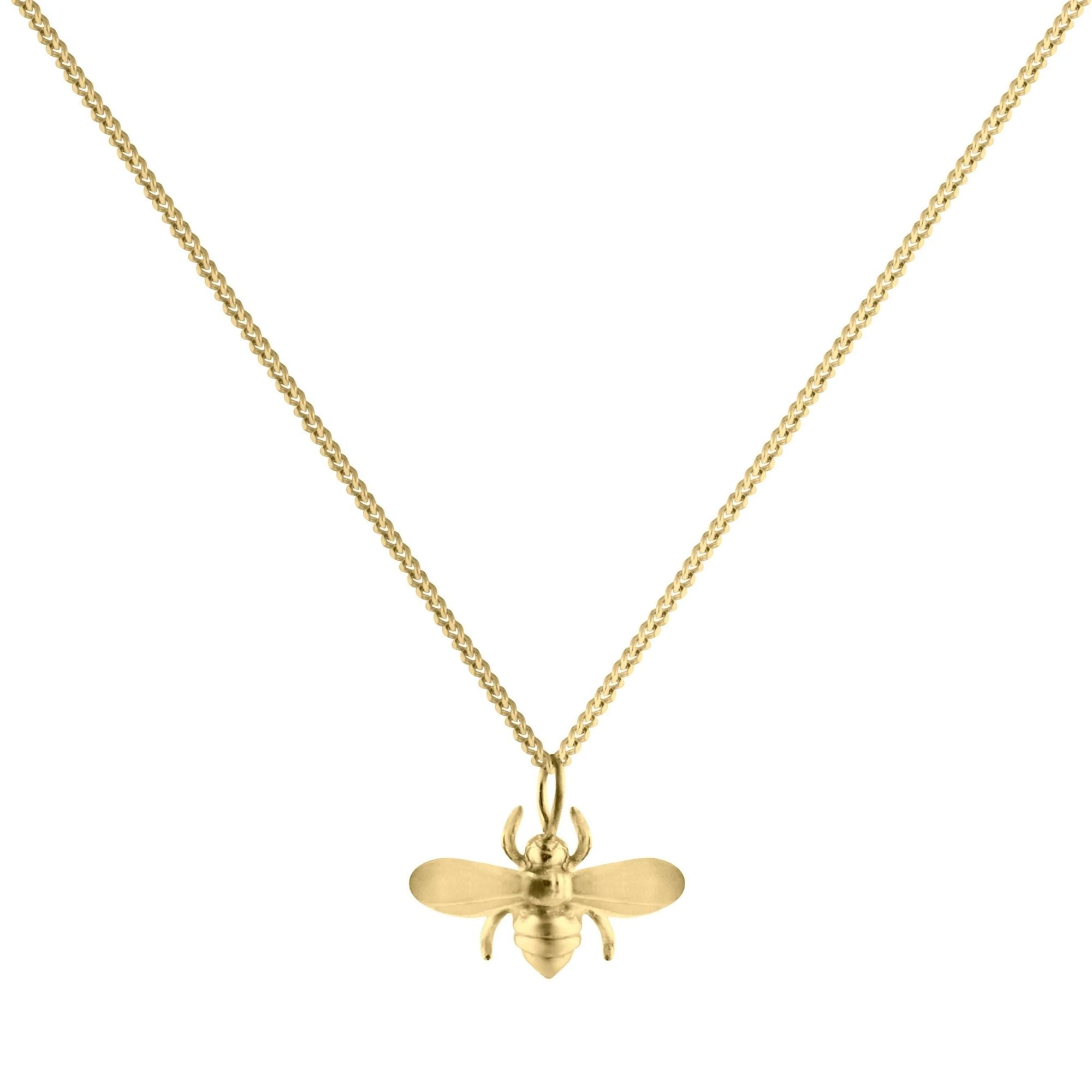 Bee Gold Plated Necklace