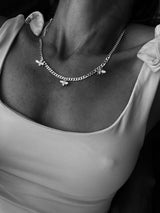 Beehive Silver Necklace