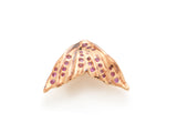 Flipper 18K Roségold Stud w. Saphir