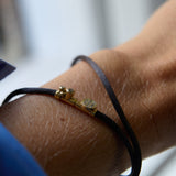 Sputnik 18K & 22K Gold Bracelet w. Diamonds