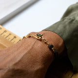 Seafire 18K & 22K Guld Armbånd m. Safir & Diamant