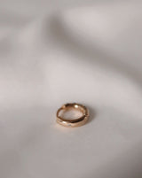 Black Diamond Thickie 18K Gold, Whitegold or Rosegold Huggie w. Diamonds