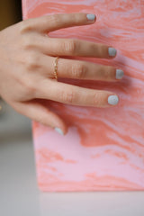 Blink XXL 9K Gold Ring