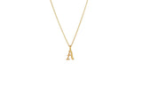 IX A Ice 22K Gold Plated Pendant